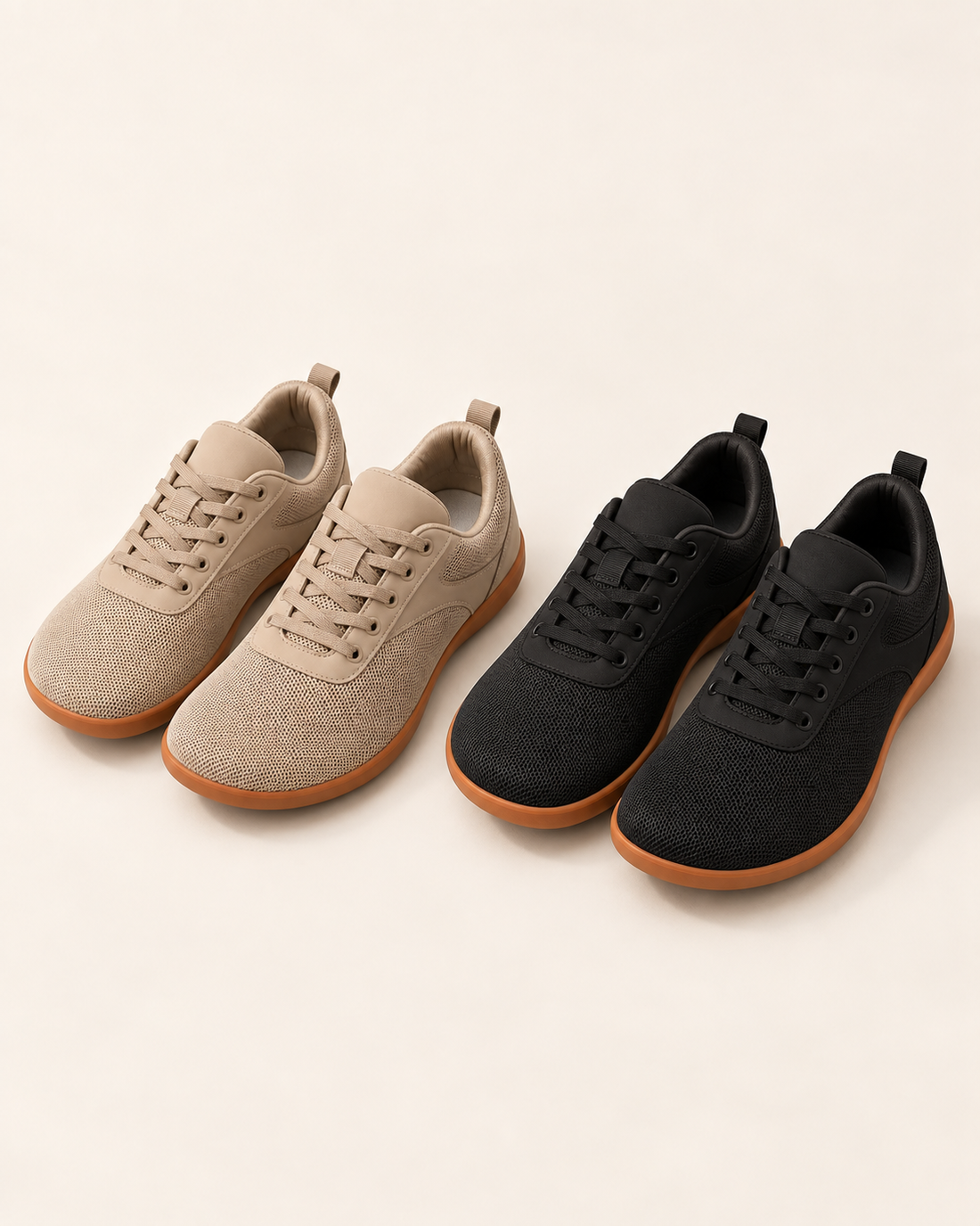 Solü — Lot de 2 paires (Beige + Noir)